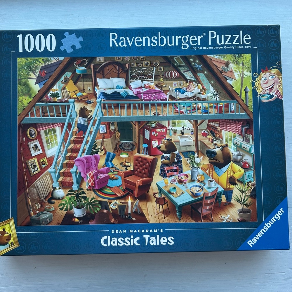 Ravensburger Dean Macadam Goldilocks and the Three Bears  Classic Tales puzzle